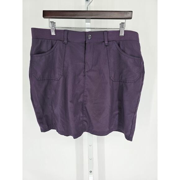 Lee Active Performance Womens Sz 12 Athletic Skirt Skort Purple - Picture 1 of 5